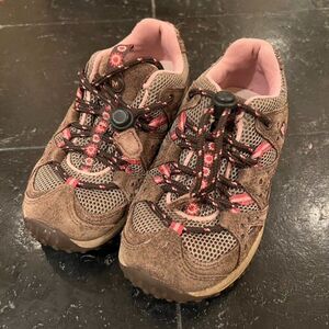 Merrell Cami Pink Sport Toggle Outdoor Hiking Play School Shoes Kids Size 11